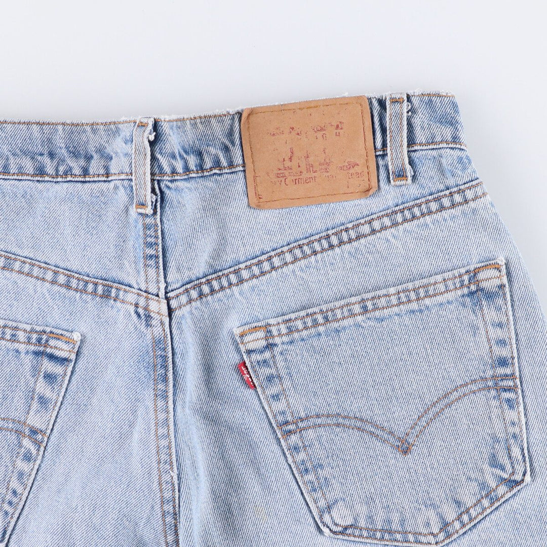 90'S Levi's 550-4891 Relaxed Fit Tapered Denim Pants, Made in USA, Men's, Size 33 (Vintage) cotton blue type Vintage Second Hand