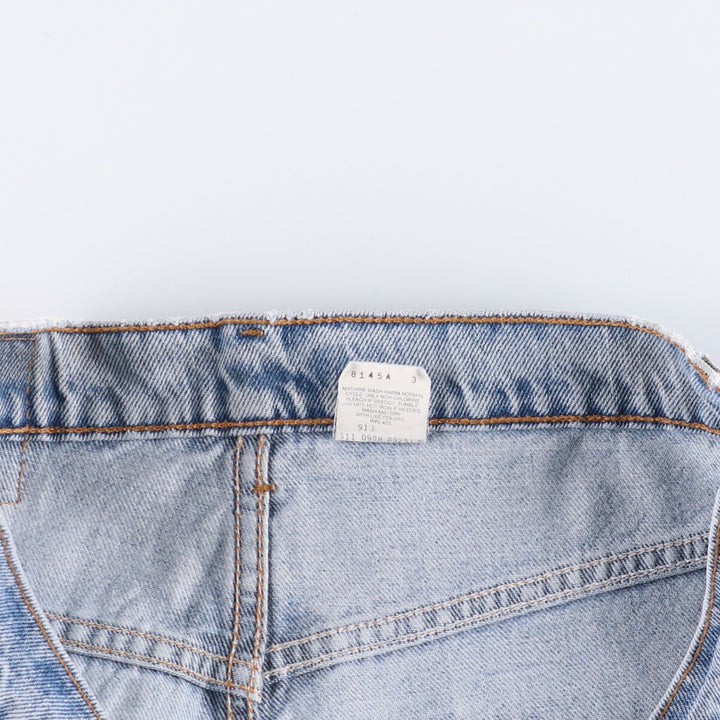 90'S Levi's 550-4891 Relaxed Fit Tapered Denim Pants, Made in USA, Men's, Size 33 (Vintage) cotton blue type Vintage Second Hand