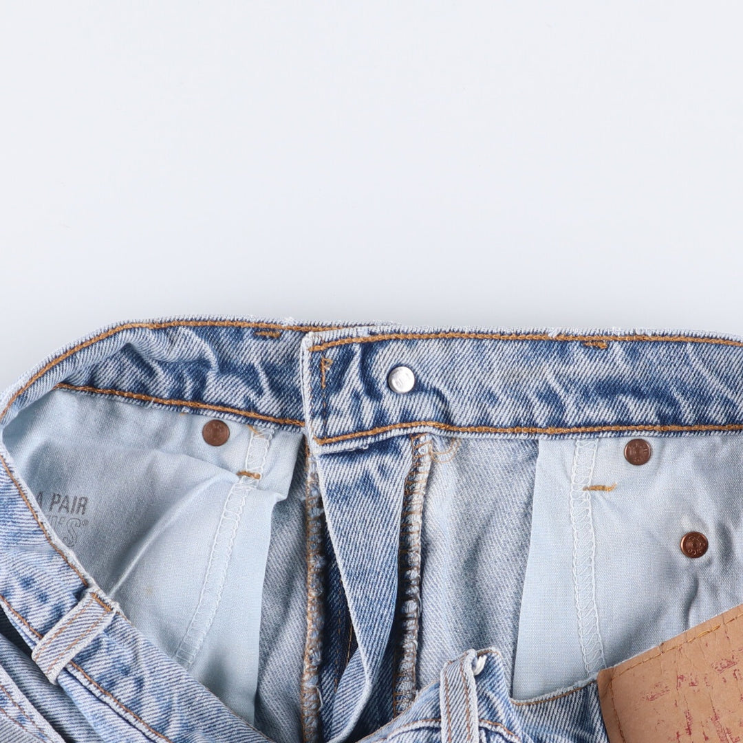 90'S Levi's 550-4891 Relaxed Fit Tapered Denim Pants, Made in USA, Men's, Size 33 (Vintage) cotton blue type Vintage Second Hand