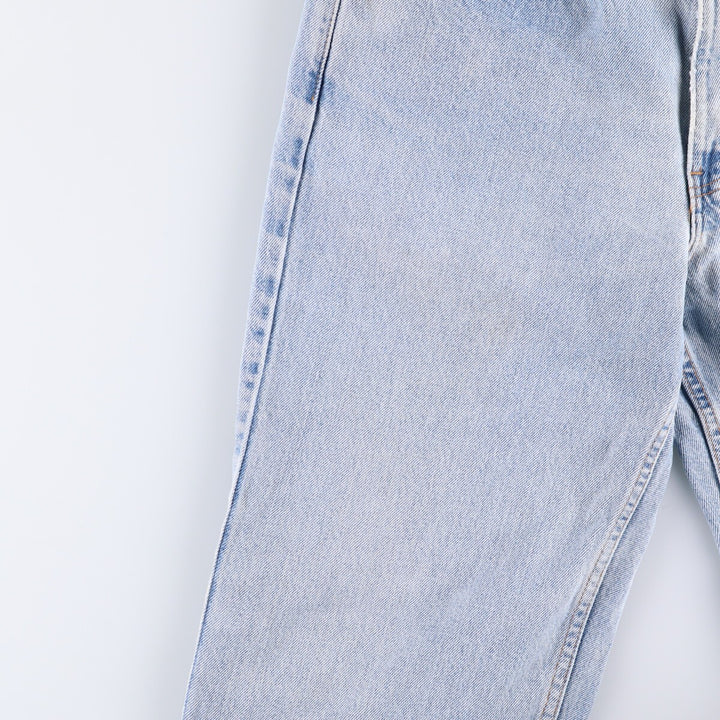 90'S Levi's 550-4891 Relaxed Fit Tapered Denim Pants, Made in USA, Men's, Size 33 (Vintage) cotton blue type Vintage Second Hand