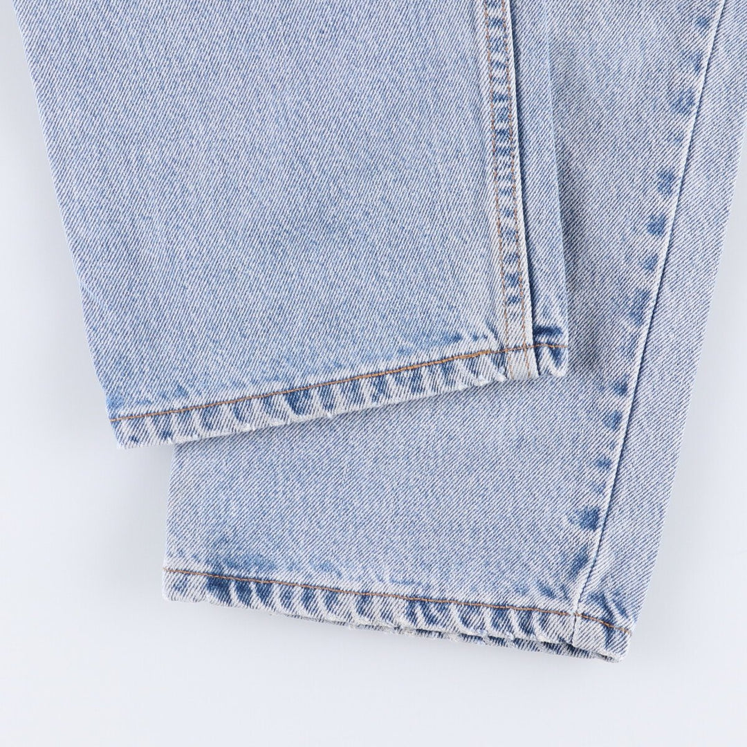 90'S Levi's 550-4891 Relaxed Fit Tapered Denim Pants, Made in USA, Men's, Size 33 (Vintage) cotton blue type Vintage Second Hand
