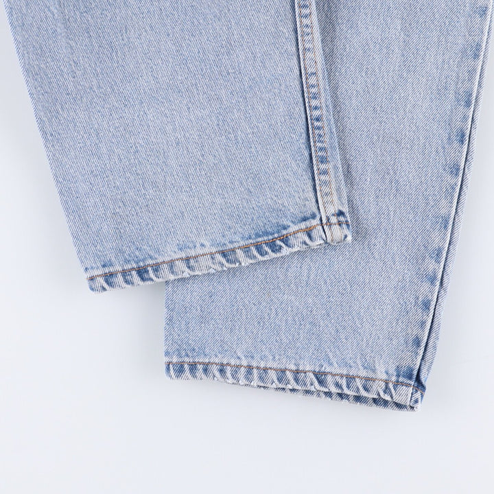 90'S Levi's 550-4891 Relaxed Fit Tapered Denim Pants, Made in USA, Men's, Size 33 (Vintage) cotton blue type Vintage Second Hand