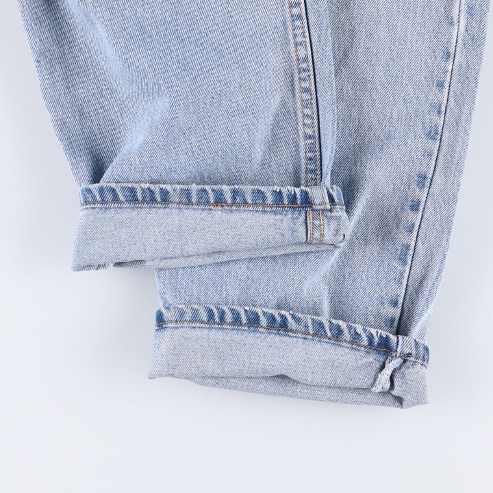 90'S Levi's 550-4891 Relaxed Fit Tapered Denim Pants, Made in USA, Men's, Size 33 (Vintage) cotton blue type Vintage Second Hand