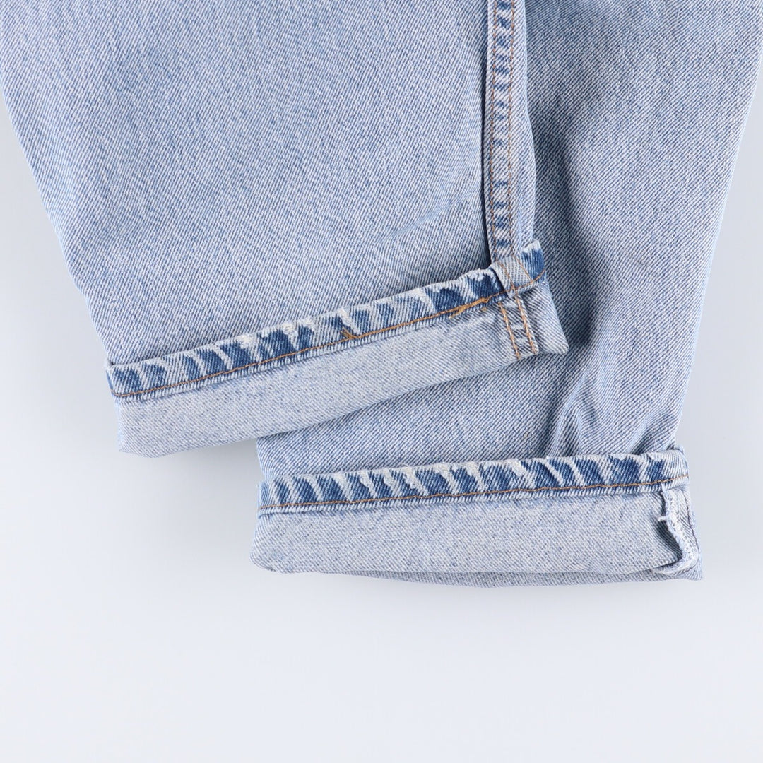 90'S Levi's 550-4891 Relaxed Fit Tapered Denim Pants, Made in USA, Men's, Size 33 (Vintage) cotton blue type Vintage Second Hand