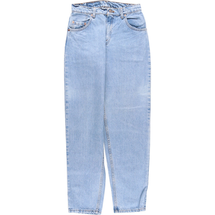 90'S Levi's 560-4834 Loose Fit Tapered Leg Denim Pants, Made in USA, Men's, Size W29, Vintage cotton blue type Vintage Second Hand