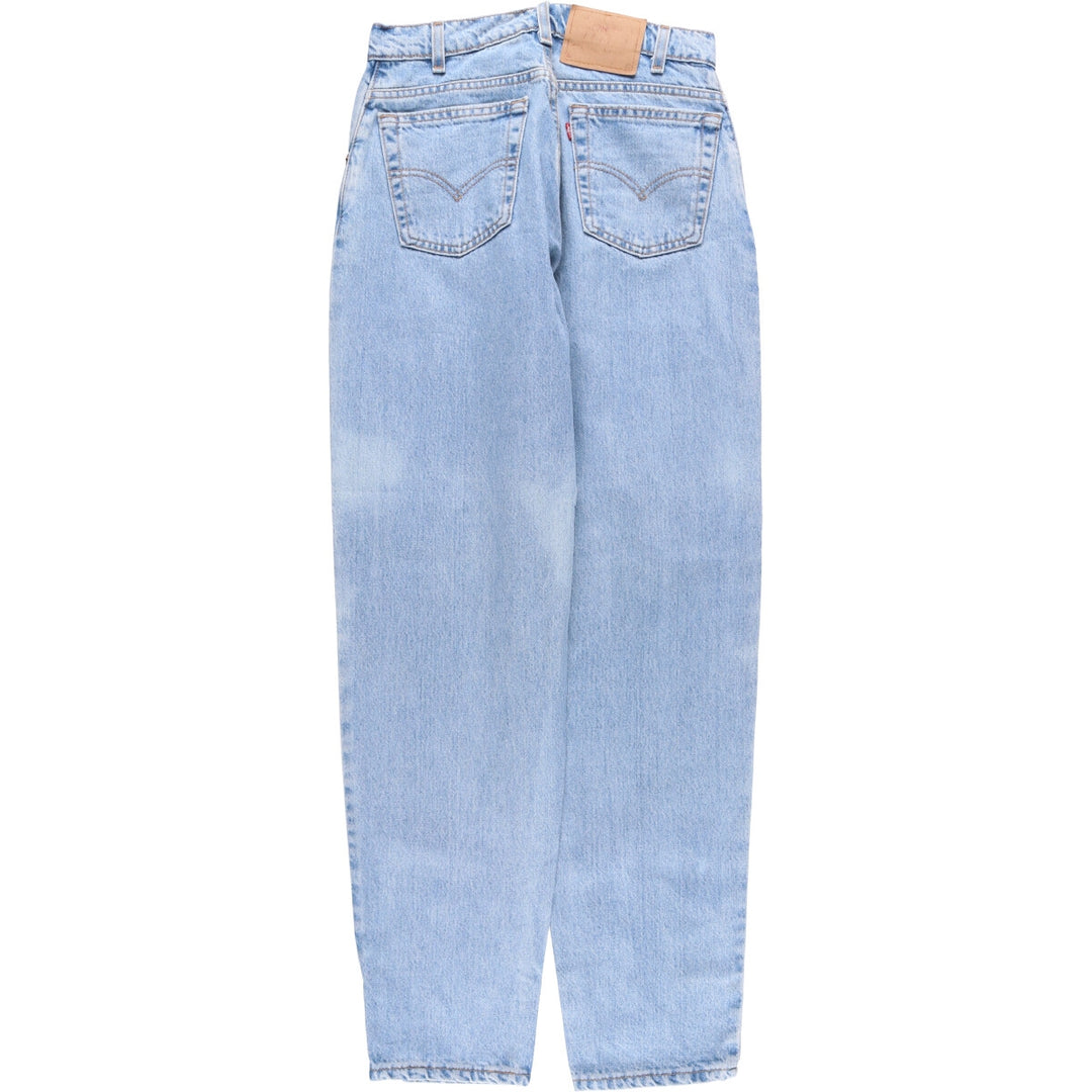 90'S Levi's 560-4834 Loose Fit Tapered Leg Denim Pants, Made in USA, Men's, Size W29, Vintage cotton blue type Vintage Second Hand