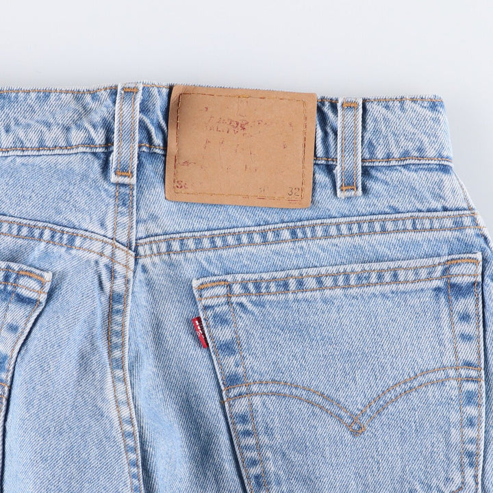 90'S Levi's 560-4834 Loose Fit Tapered Leg Denim Pants, Made in USA, Men's, Size W29, Vintage cotton blue type Vintage Second Hand