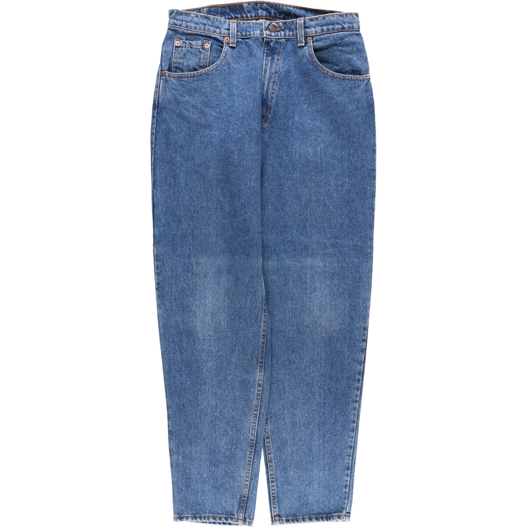 90'S Levi's 560-4891 Loose Fit Tapered Leg Denim Pants, Made in USA, Men's Size 34, Vintage cotton blue type Vintage Second Hand