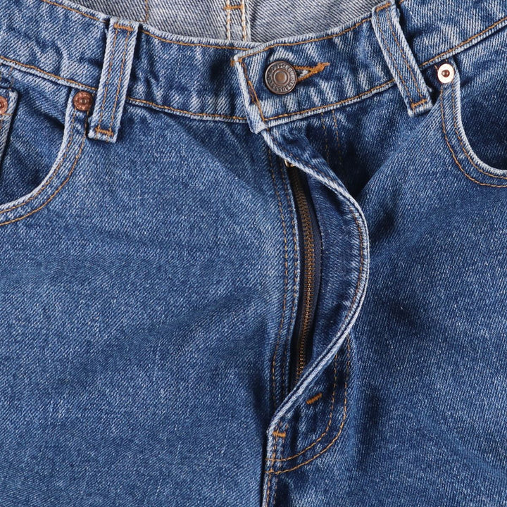90'S Levi's 560-4891 Loose Fit Tapered Leg Denim Pants, Made in USA, Men's Size 34, Vintage cotton blue type Vintage Second Hand