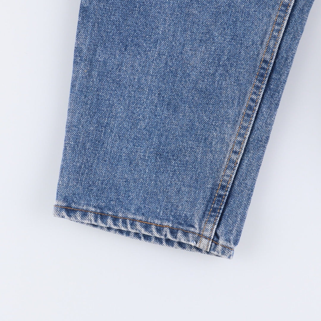 90'S Levi's 560-4891 Loose Fit Tapered Leg Denim Pants, Made in USA, Men's Size 34, Vintage cotton blue type Vintage Second Hand
