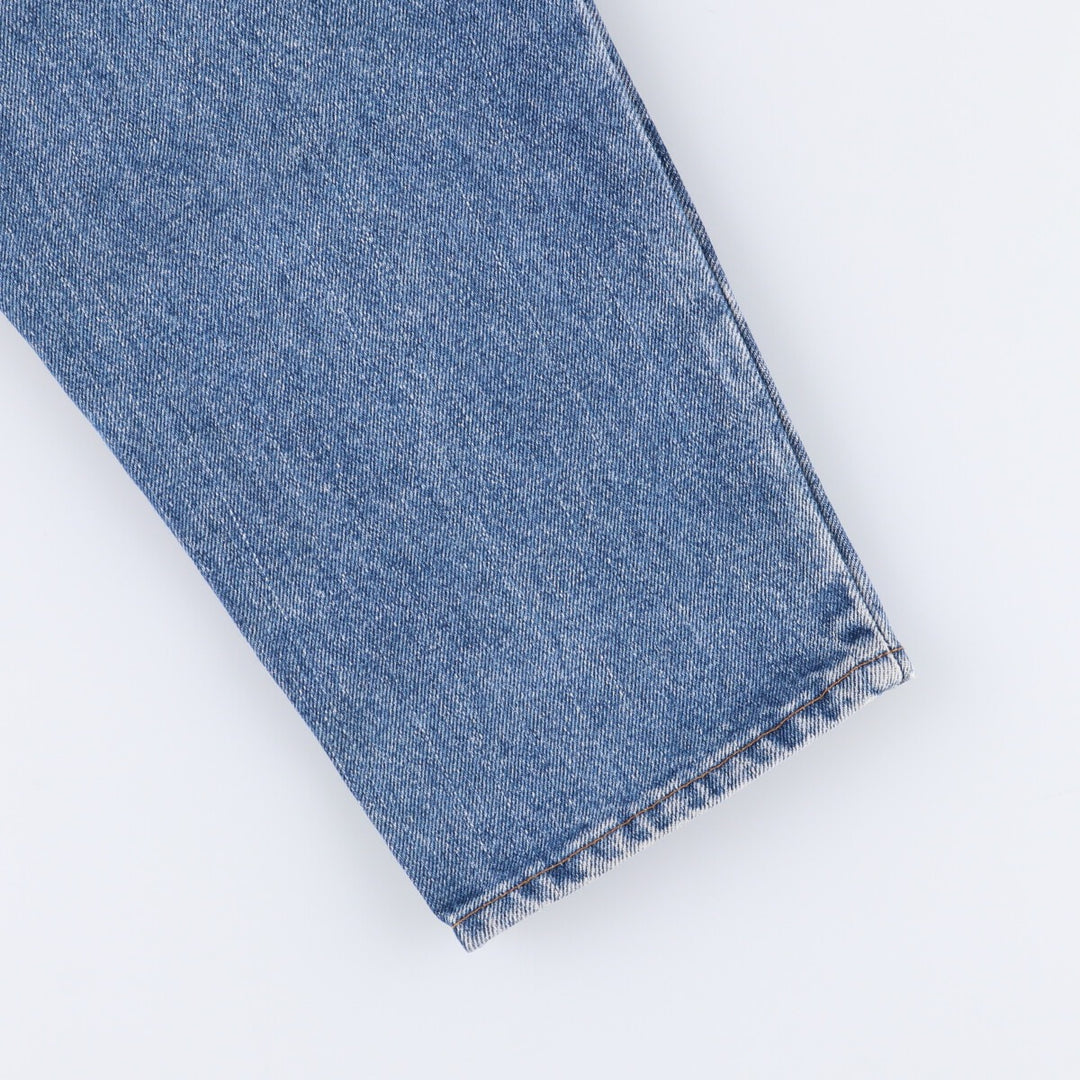 90'S Levi's 560-4891 Loose Fit Tapered Leg Denim Pants, Made in USA, Men's Size 34, Vintage cotton blue type Vintage Second Hand