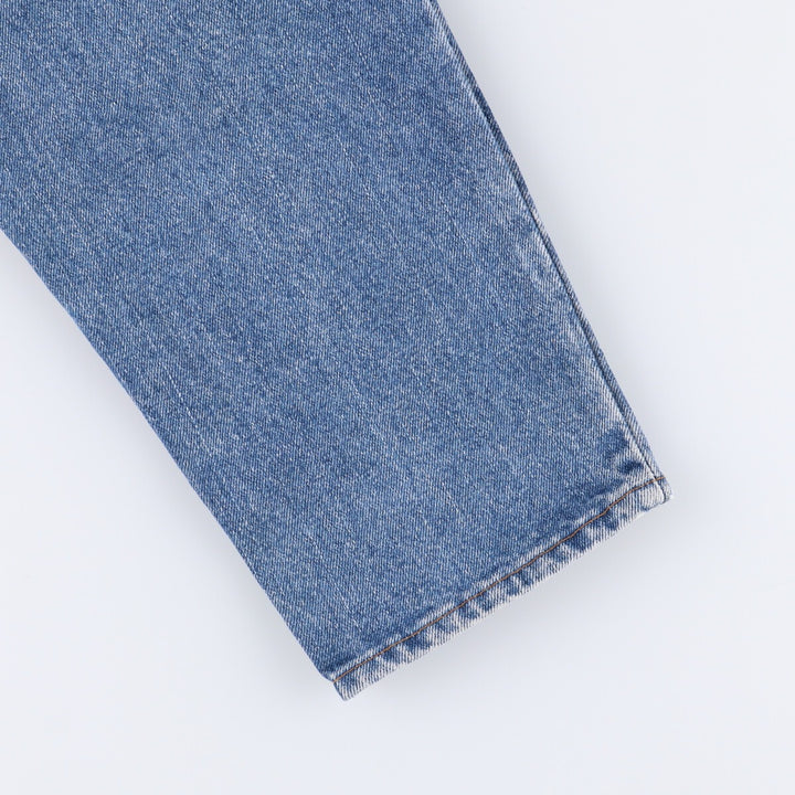 90'S Levi's 560-4891 Loose Fit Tapered Leg Denim Pants, Made in USA, Men's Size 34, Vintage cotton blue type Vintage Second Hand