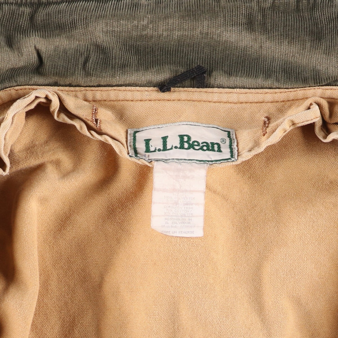 Vintage LLBean Duck Hunting Jacket from the 1980s-1990s, Men's Size XL cotton Beige type Vintage Second Hand