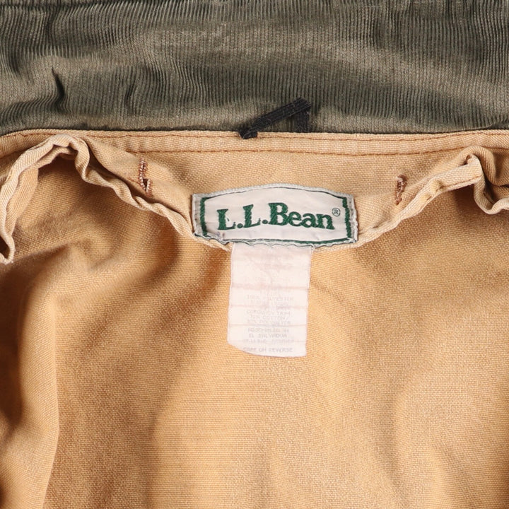 Vintage LLBean Duck Hunting Jacket from the 1980s-1990s, Men's Size XL cotton Beige type Vintage Second Hand