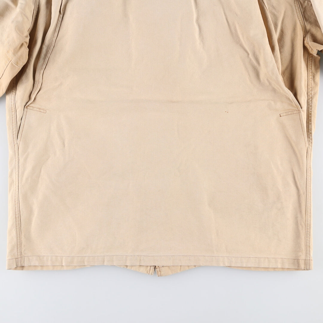 Vintage LLBean Duck Hunting Jacket from the 1980s-1990s, Men's Size XL cotton Beige type Vintage Second Hand