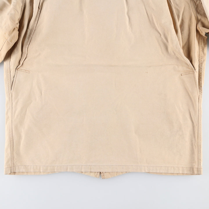 Vintage LLBean Duck Hunting Jacket from the 1980s-1990s, Men's Size XL cotton Beige type Vintage Second Hand