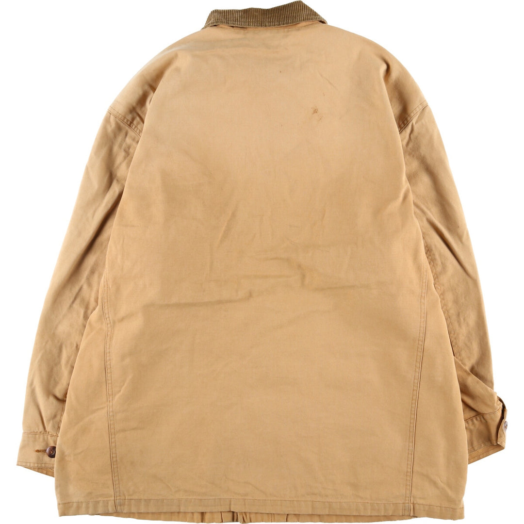 Vintage 1980'S Brooks Brothers Duck Hunting Jacket, Men's Size XL cotton Beige type Vintage Second Hand