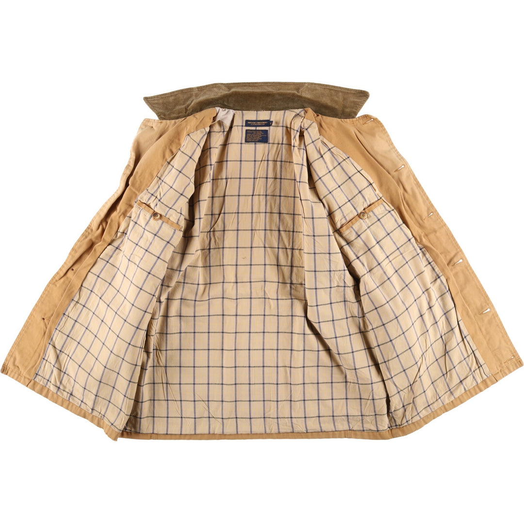 Vintage 1980'S Brooks Brothers Duck Hunting Jacket, Men's Size XL cotton Beige type Vintage Second Hand