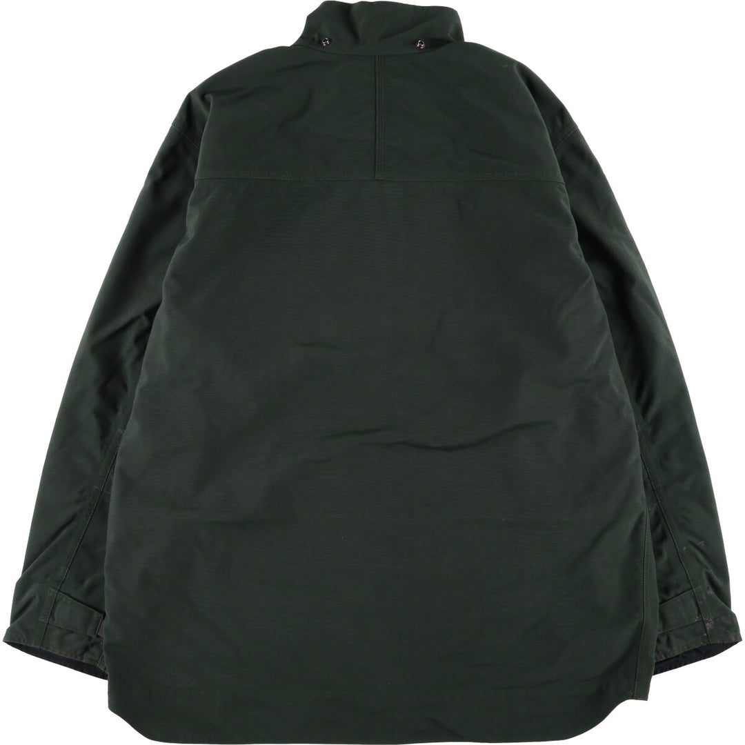 2000'S Carhartt Waterproof Breathable Nylon Jacket, Men's Size L Nylon dark green Vintage Second Hand