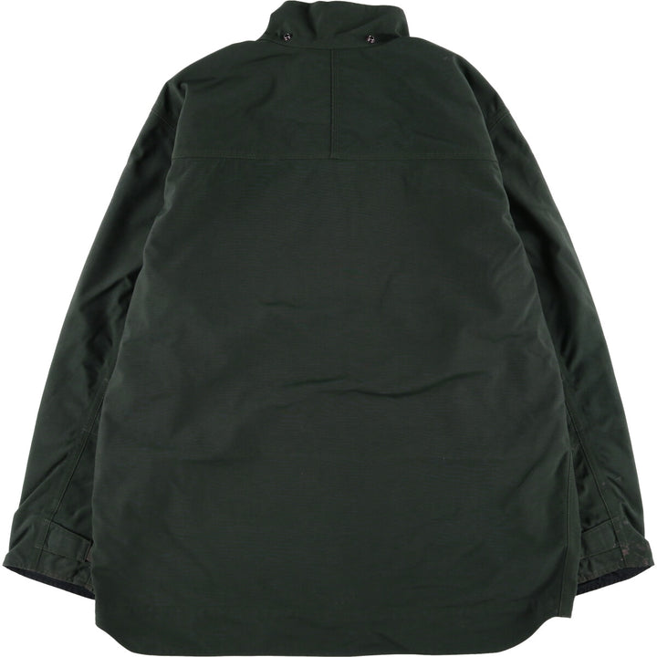 2000'S Carhartt Waterproof Breathable Nylon Jacket, Men's Size L Nylon dark green Vintage Second Hand