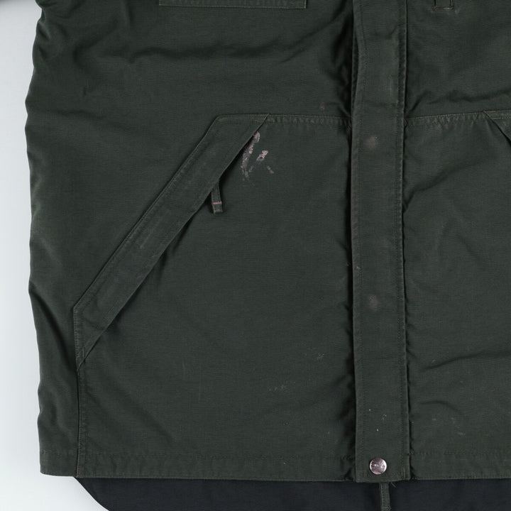 2000'S Carhartt Waterproof Breathable Nylon Jacket, Men's Size L Nylon dark green Vintage Second Hand