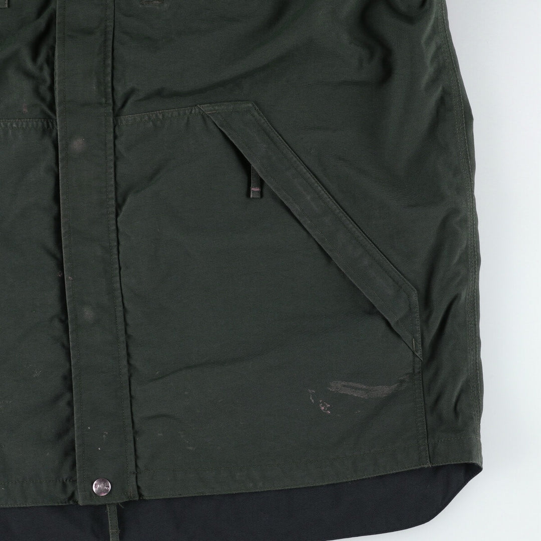 2000'S Carhartt Waterproof Breathable Nylon Jacket, Men's Size L Nylon dark green Vintage Second Hand