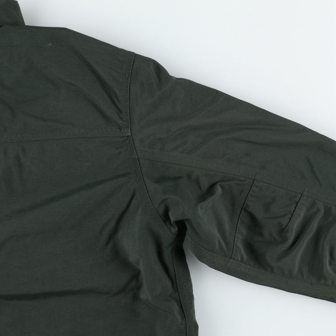 2000'S Carhartt Waterproof Breathable Nylon Jacket, Men's Size L Nylon dark green Vintage Second Hand