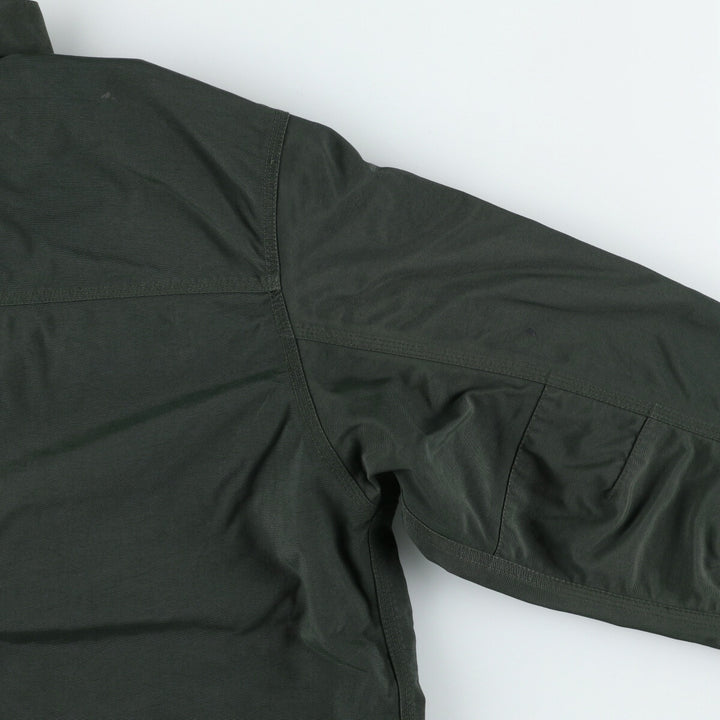 2000'S Carhartt Waterproof Breathable Nylon Jacket, Men's Size L Nylon dark green Vintage Second Hand