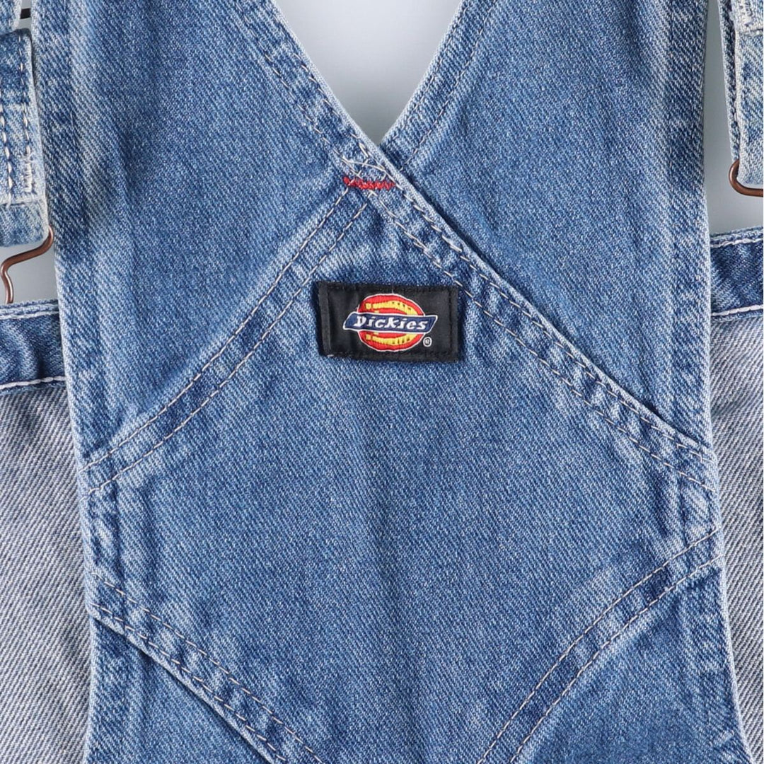 Dickies Men's Denim Overalls (W40 equivalent) cotton blue type Vintage Second Hand