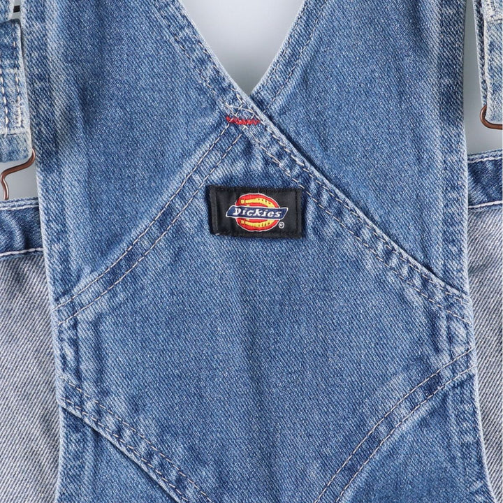 Dickies Men's Denim Overalls (W40 equivalent) cotton blue type Vintage Second Hand