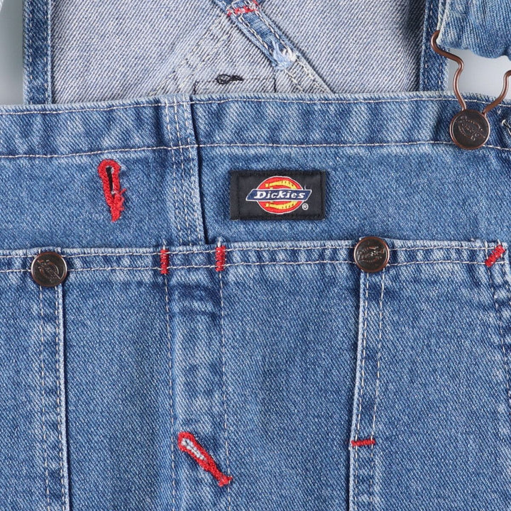 Dickies Men's Denim Overalls (W40 equivalent) cotton blue type Vintage Second Hand