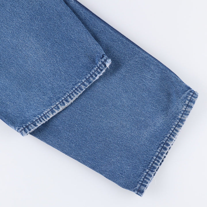 90'S Key Men's Vintage Denim Overalls, Size W37 cotton blue type Vintage Second Hand