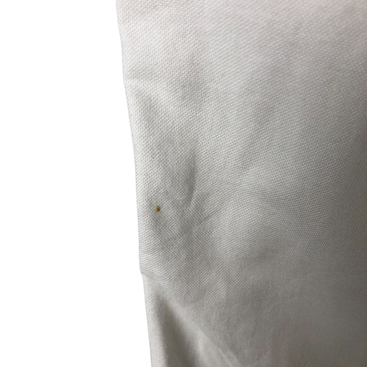 90'S LLBean Vintage Short Sleeve Button-Down Shirt, Made in USA, Men's Size L cotton white type Vintage Second Hand