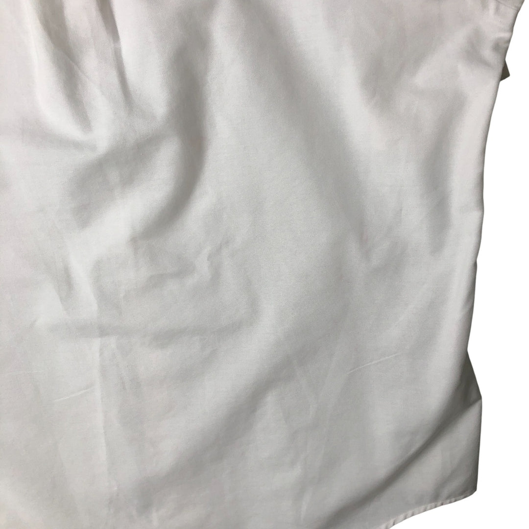 90'S LLBean Vintage Short Sleeve Button-Down Shirt, Made in USA, Men's XL cotton white type Vintage Second Hand
