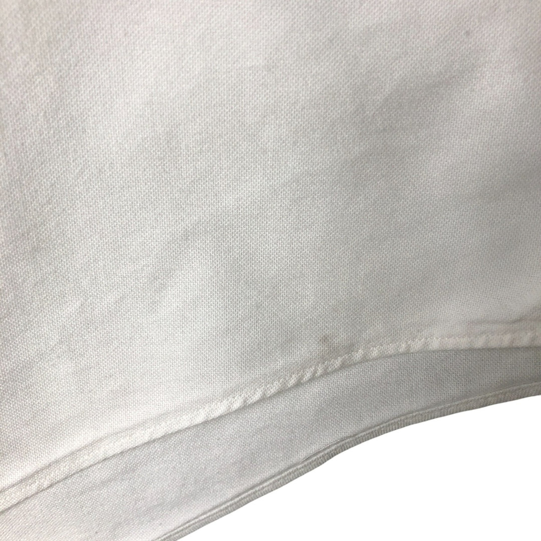 90'S Brooks Brothers Est. 1818 short-sleeved button-down shirt, Made in USA, Men's Size L, Vintage cotton white type Vintage Second Hand