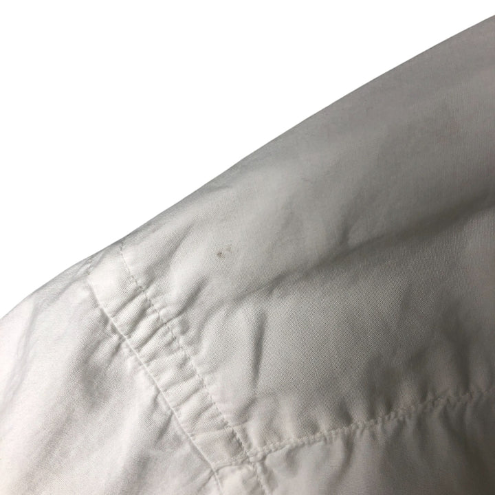 Vintage 80s-90'S Brooks Brothers MAKERS short-sleeved cotton shirt, Made in USA, Men's XL cotton white type Vintage Second Hand