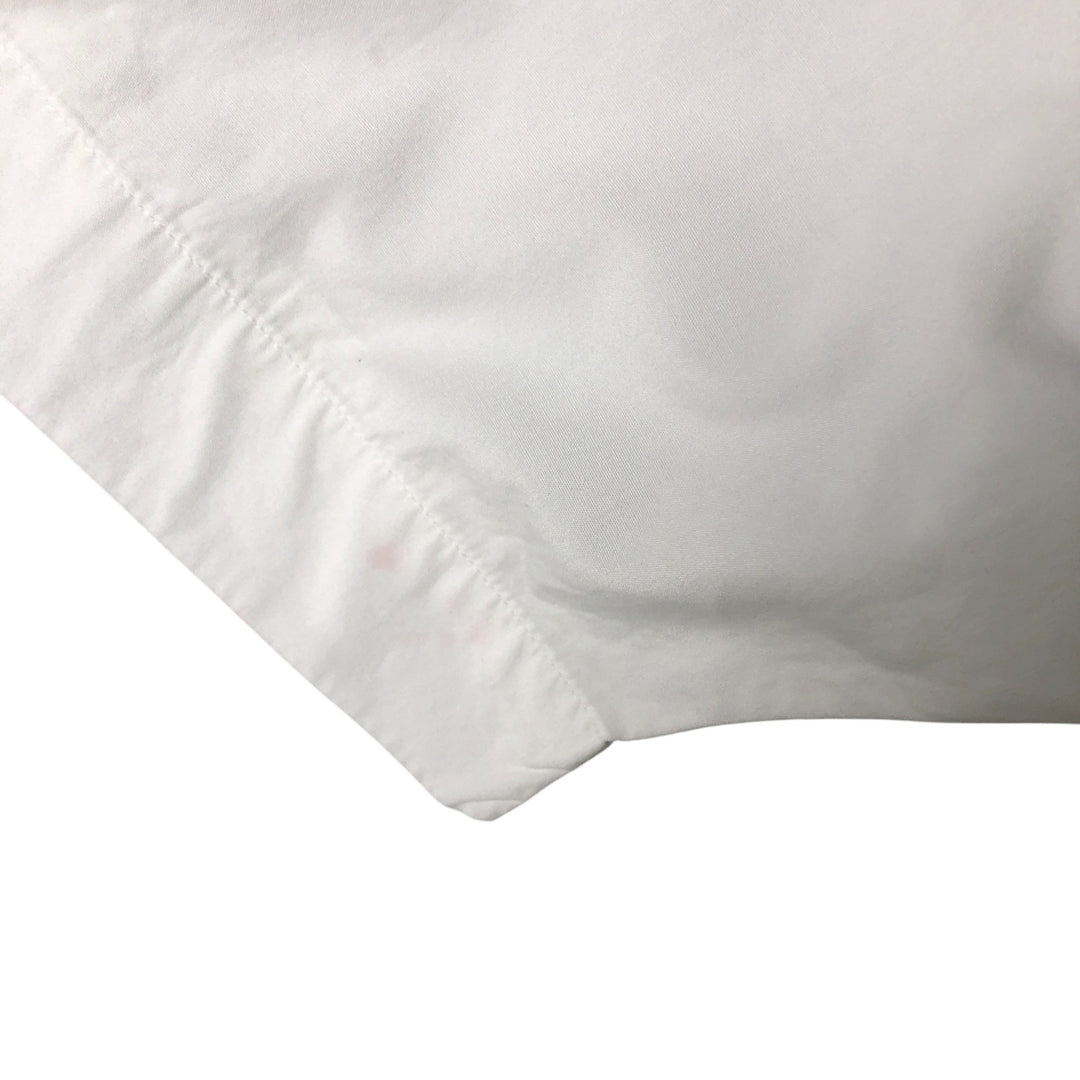 Vintage 80s-90'S Brooks Brothers MAKERS short-sleeved cotton shirt, Made in USA, Men's XL cotton white type Vintage Second Hand