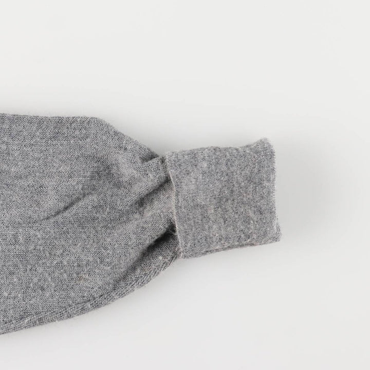 Vintage 1970'S Lord Jeff Jefflinks acrylic knit cardigan, made in the USA, size L, men's. Oron Acrylic gray type Vintage Second Hand
