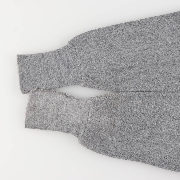 Vintage 1970'S Lord Jeff Jefflinks acrylic knit cardigan, made in the USA, size L, men's. Oron Acrylic gray type Vintage Second Hand