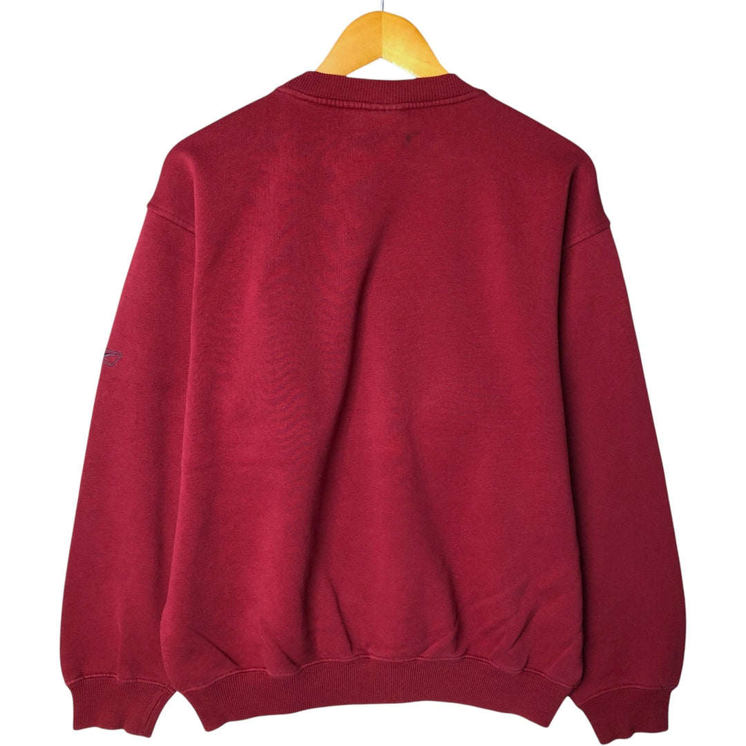 90'S Reebok Logo Sweatshirt, Men's XL Size Vintage unclear red type Vintage Second Hand