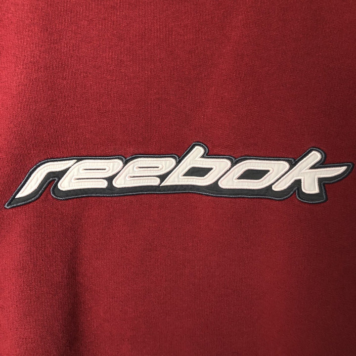 90'S Reebok Logo Sweatshirt, Men's XL Size Vintage unclear red type Vintage Second Hand