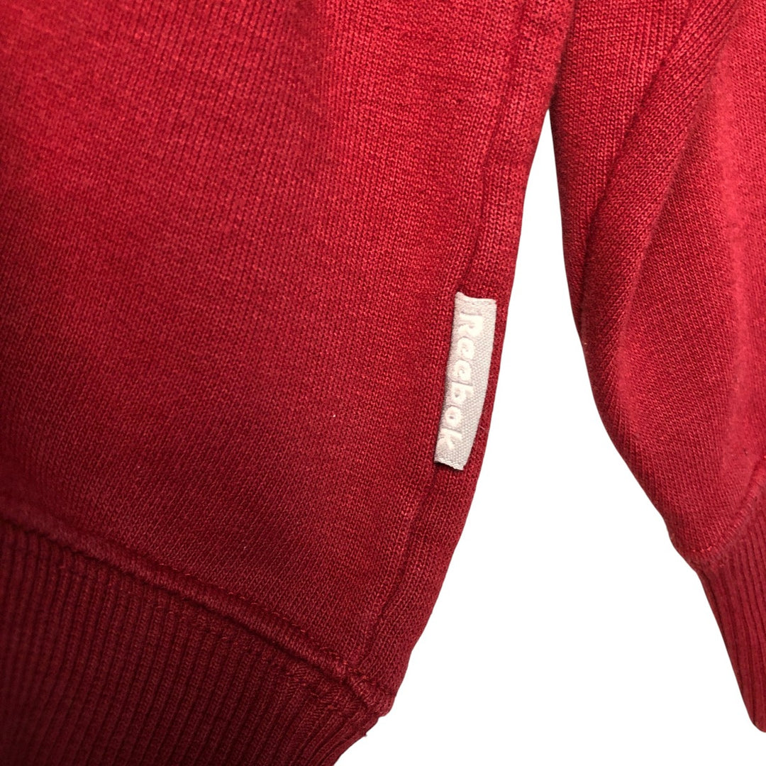 90'S Reebok Logo Sweatshirt, Men's XL Size Vintage unclear red type Vintage Second Hand