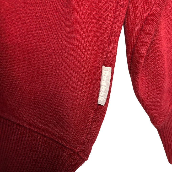 90'S Reebok Logo Sweatshirt, Men's XL Size Vintage unclear red type Vintage Second Hand