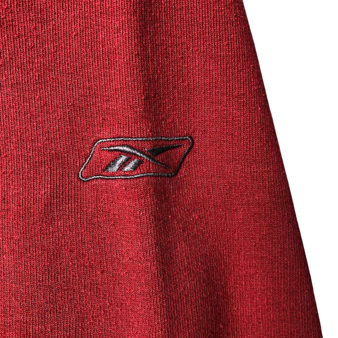 90'S Reebok Logo Sweatshirt, Men's XL Size Vintage unclear red type Vintage Second Hand