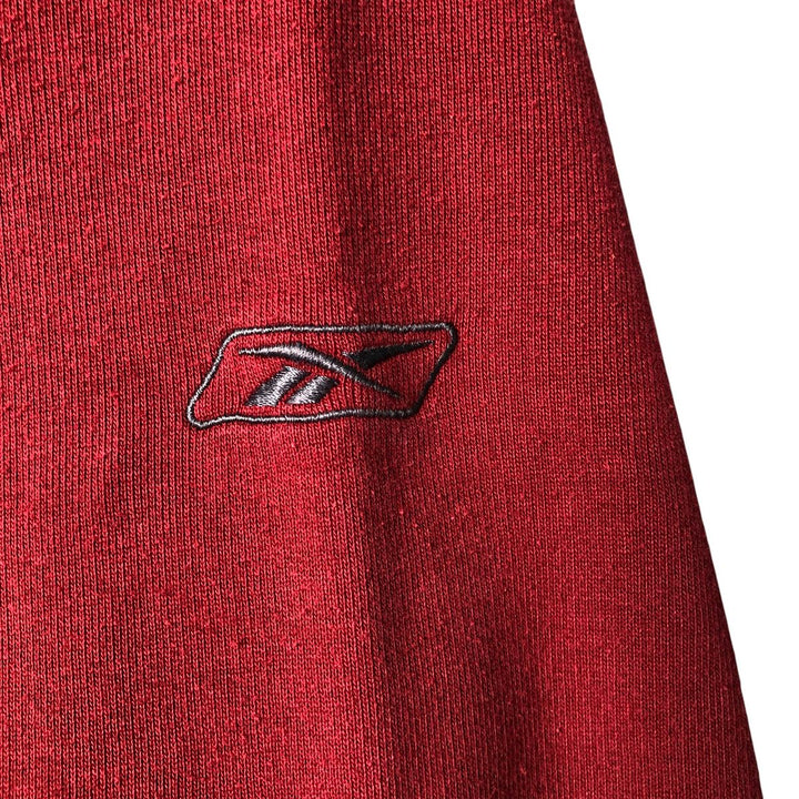 90'S Reebok Logo Sweatshirt, Men's XL Size Vintage unclear red type Vintage Second Hand