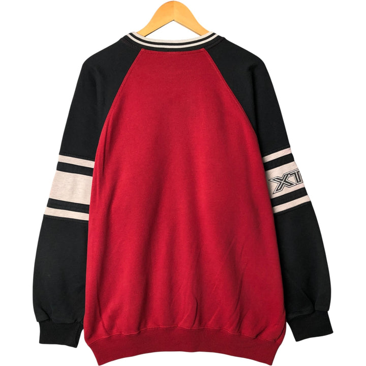 Vintage Puma logo sweatshirt, size L, men's cotton black type Vintage Second Hand