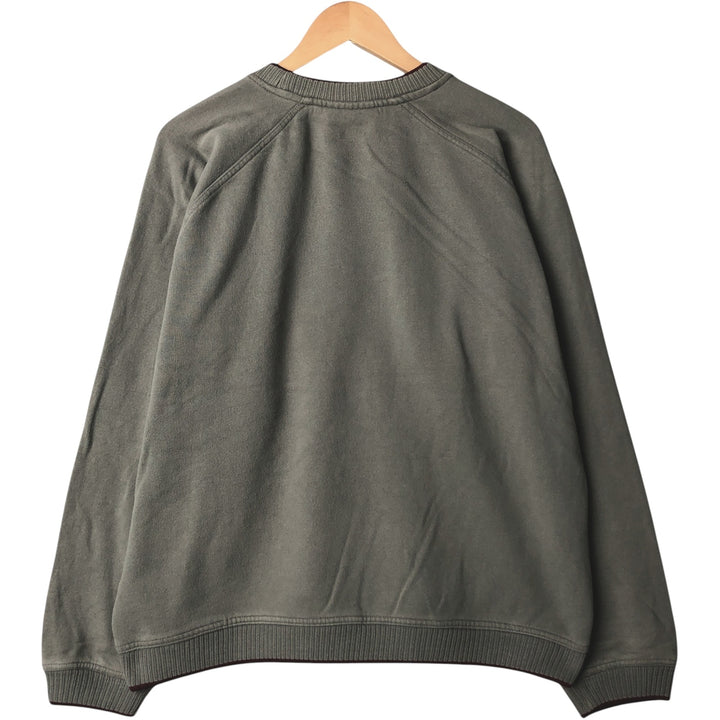90'S Puma logo sweatshirt, men's size M, vintage unclear Charcoal Vintage Second Hand