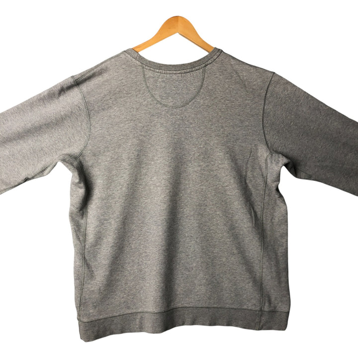 00'S Nike One Point Logo Sweatshirt Trainer Men's XL unclear gray type Vintage Second Hand