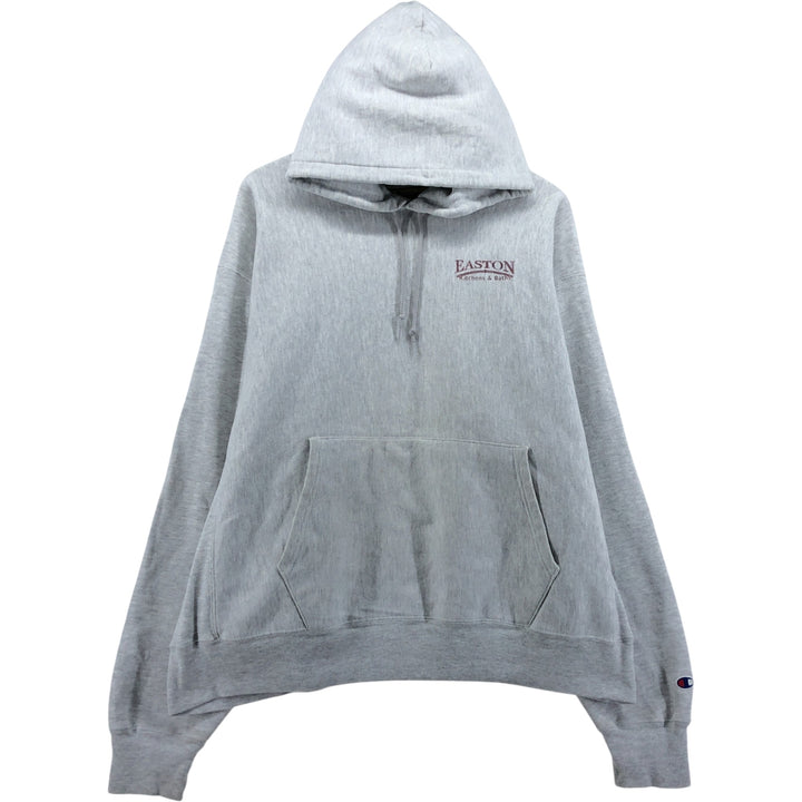 00'S Champion PREMIUM REVERSE WEAVE Premium Reverse Weave Sweat Pullover Hoodie Men's XL unclear gray type Vintage Second Hand