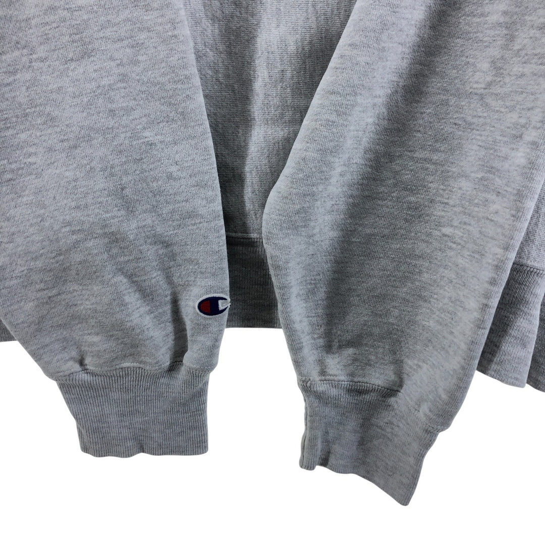 00'S Champion PREMIUM REVERSE WEAVE Premium Reverse Weave Sweat Pullover Hoodie Men's XL unclear gray type Vintage Second Hand